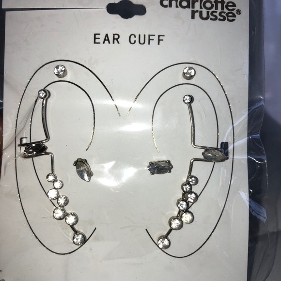 Charlotte Russe Silver Tone Ear Cuffs - Picture 4 of 4